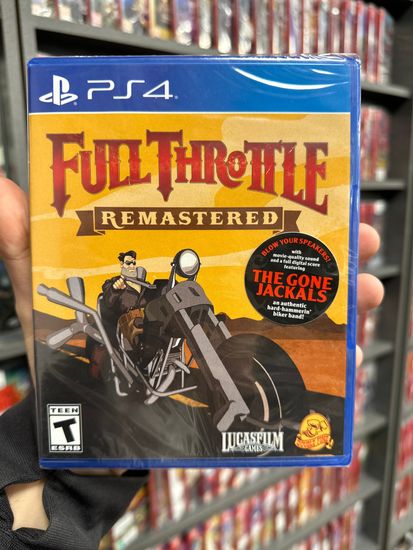 Full Throttle: Remastered [PS4, английская версия]