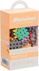 Конструктор Marioinex Mini Waffle Пастель 70 деталей
