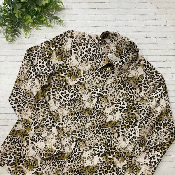 ЛЕОПАРД - САВАННА, 100% хлопок 4