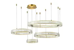DW-2107A-40+60+80+10 BRASS (1) Люстра NW