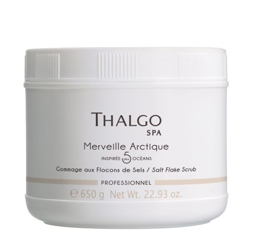 Thalgo Арктический Снежный Скраб с Хлопьями Морской Соли Salt Flake Scrub Тальго 650 г