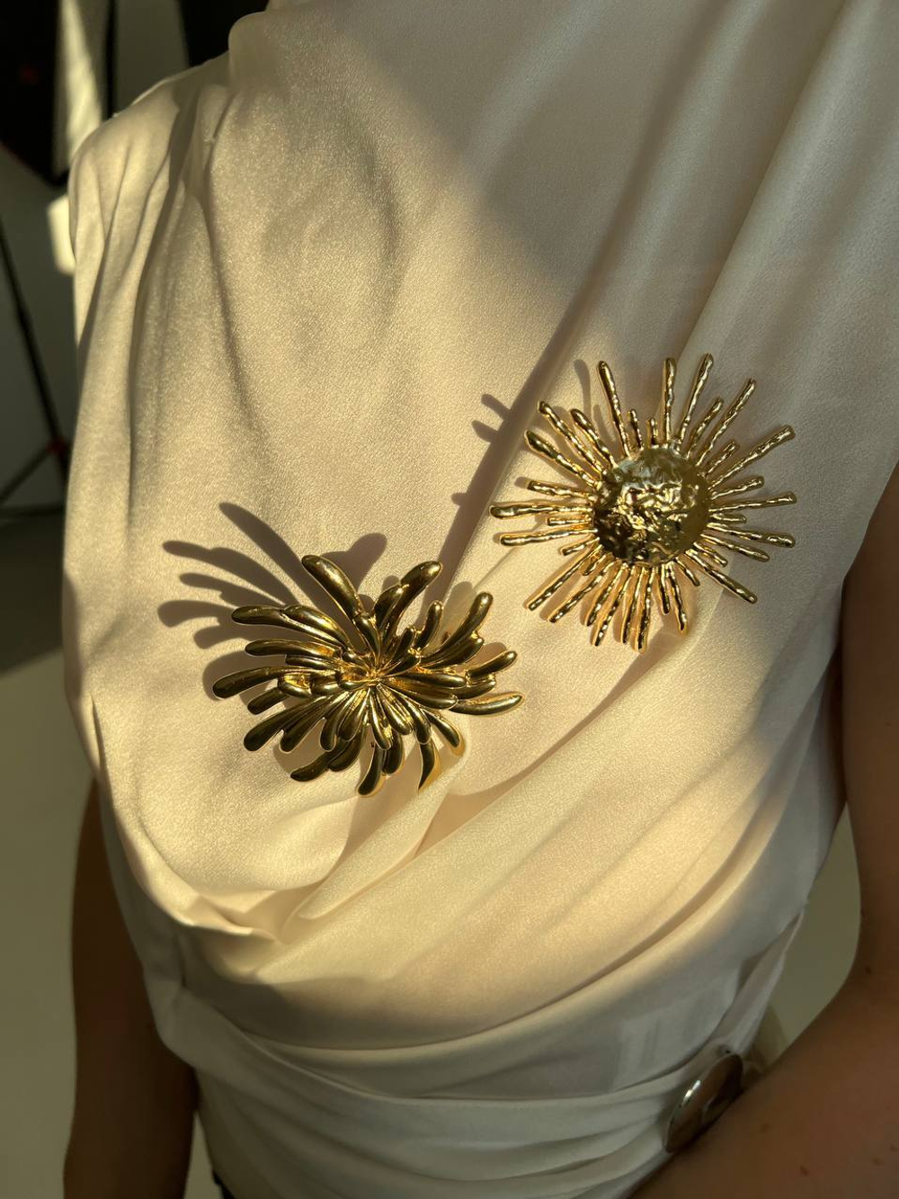 Брошь Chrysanthemum Gold