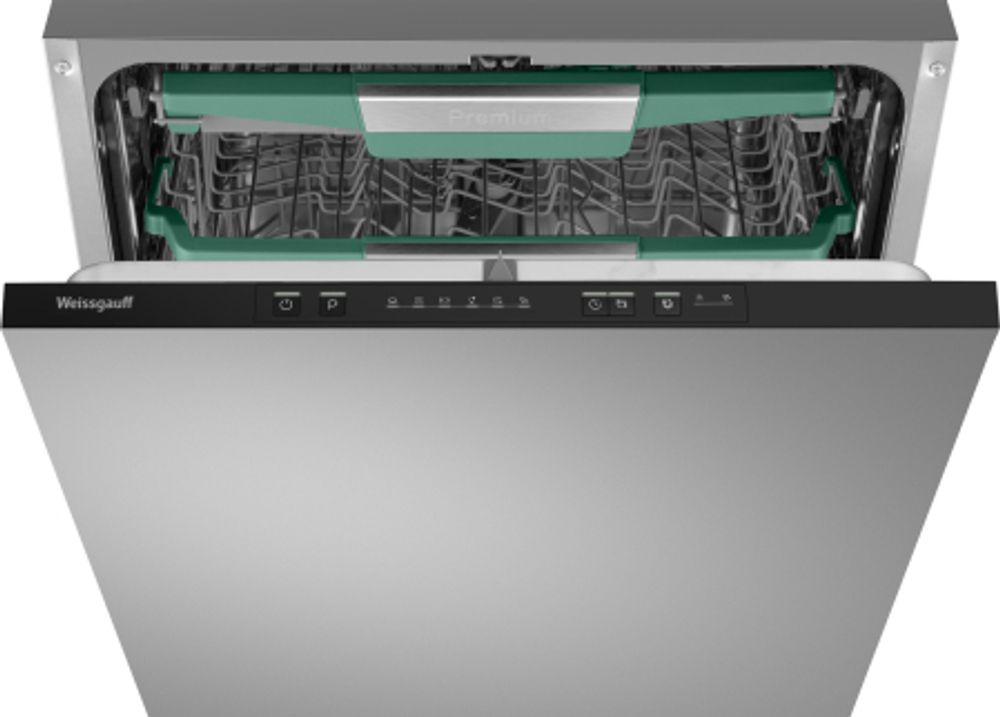 Встраиваемая посудомоечная машина Weissgauff BDW 6136 D Inverter Autoopen Timer Floor полноразмерная (436885)