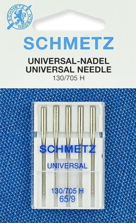 Иглы стандартные Schmetz 130/705H № 65, 5 шт.