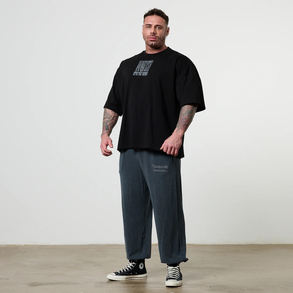 Футболка VANQUISH Olympus Black Hercules Oversized T-Shirt