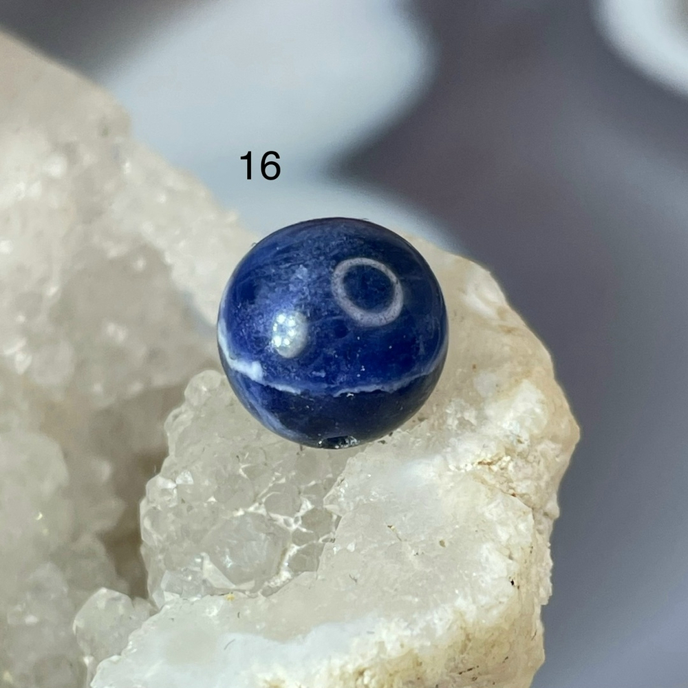 57793 Содалит Бусина 10мм-94