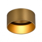 Светильник встраиваемый MUNICH под лампу GU10,  цвет шлифованная бронза,  D88xH92, 3мм,  IP20