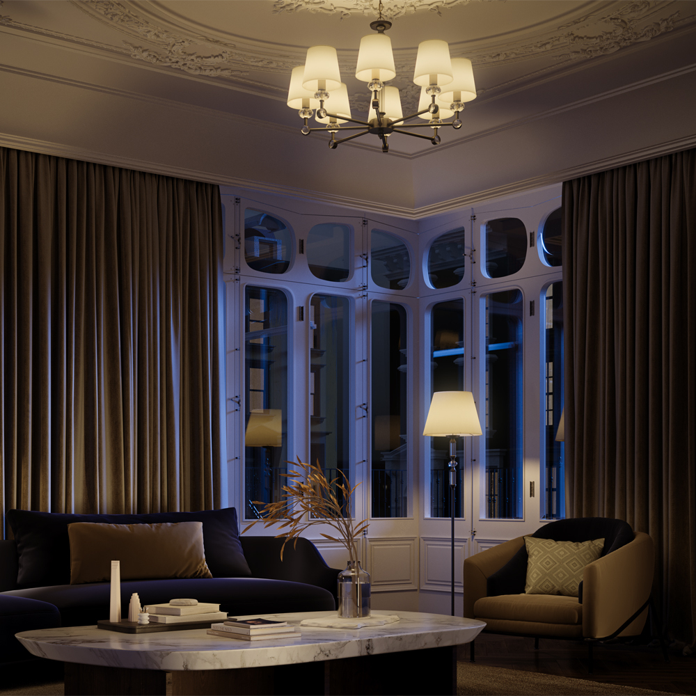 Напольный светильник (торшер) Maytoni MOD018FL-01CH