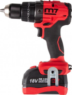 Дрель-шуруповерт аккумуляторная MIGHTY SEVEN DH-101A ударная, кейс