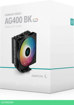 Кулер для процессора DeepCool AG400 BK ARGB (R-AG400-BKANMC-G-2)
