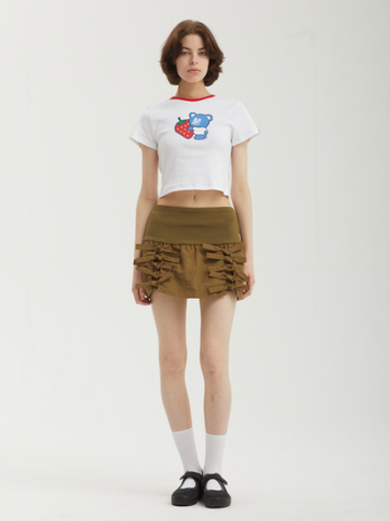 Женская Футболка Badbear Slim White