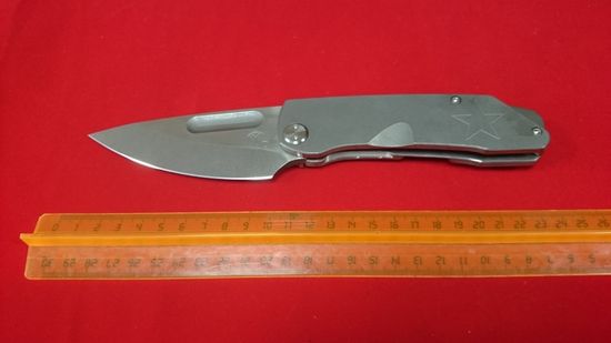 Складной нож скл. Medford General- MF/General Tb-Tb c клинком из стали D2, рукоять титан