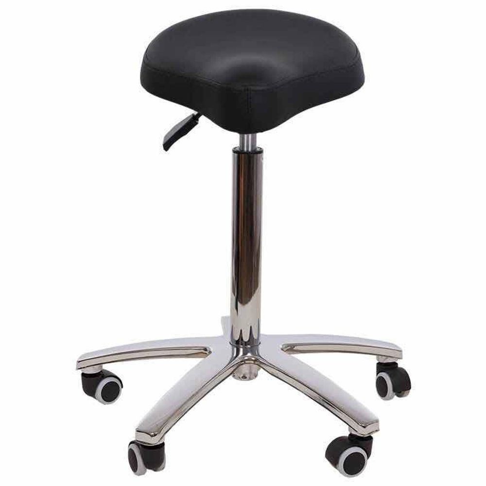 Стул Седло СЕДДО, высокий газлифт, металл 48см черн