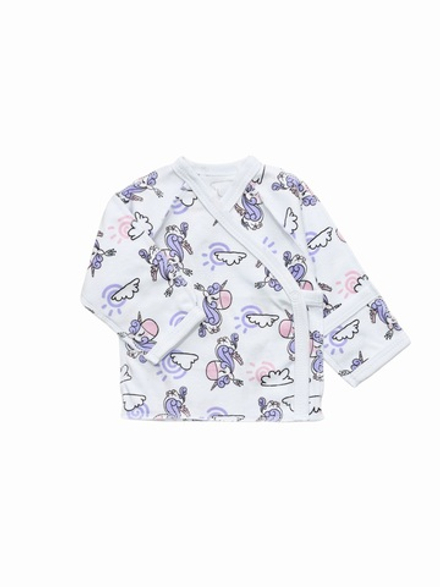 Распашонка-кимоно Единорожки (56,62)