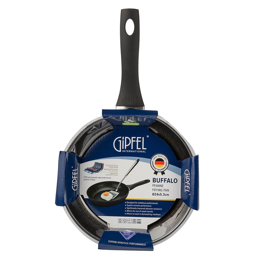 Алюминиевая сковорода Gipfel Buffalo 0110 24 см
