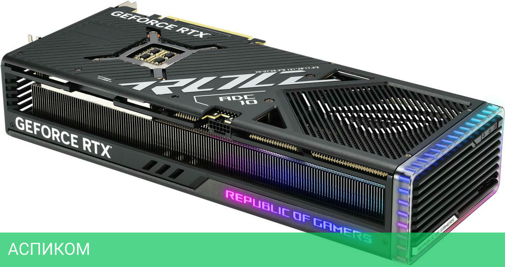 Видеокарта ASUS ROG Strix GeForce RTX 4090 OC Edition 24GB GDDR6X ROG-STRIX-RTX4090-O24G-GAMING (90YV0ID0-M0NA00)