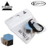 Мел бильярдный "Kamui Roku Pyramid" Sky Blue 1шт.