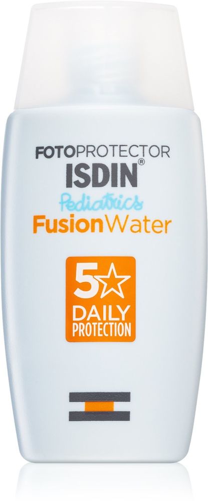 ISDIN детский солнцезащитный крем SPF 50 Pediatrics Fusion Water