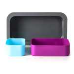 Форма для выпечки под ланч-бокс mb original серая+черная