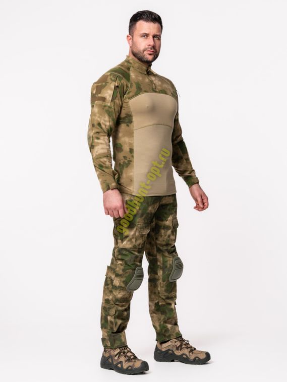 Тактический костюм с защитой Комбат Мох