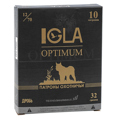 Патрон 12/70 №0 "Игла-оптимум"