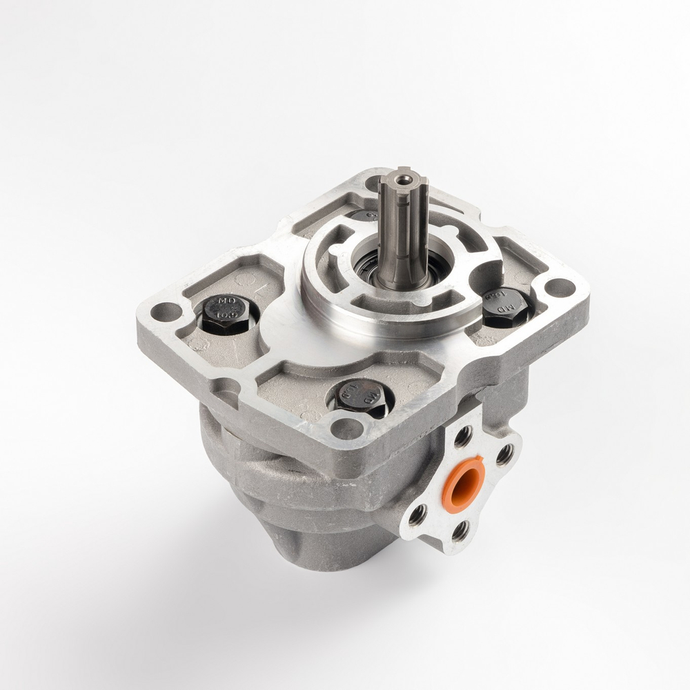 Насос НШ-10 (М) 16 МПа левый "МЗПО" (4 шлица)