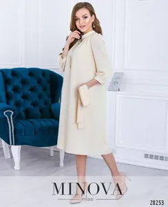 Платье 3113-беж Minova