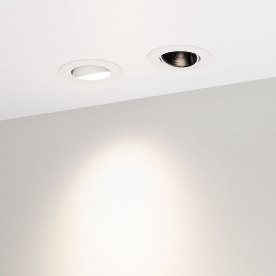 Встраиваемый светодиодный светильник Arlight MS-Forecast-Built-Turn-R82-8W Day4000 037186