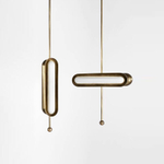 Pendant design lamp  Circuit by Apparatus (1 lampshade ,  vertical)
