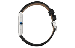 CARTIER TANK DE Quartz Movement Women"s Watch Watch 33.7*25.5mm 33.7*25.5mm Black Dial Crocodile Leather Strap