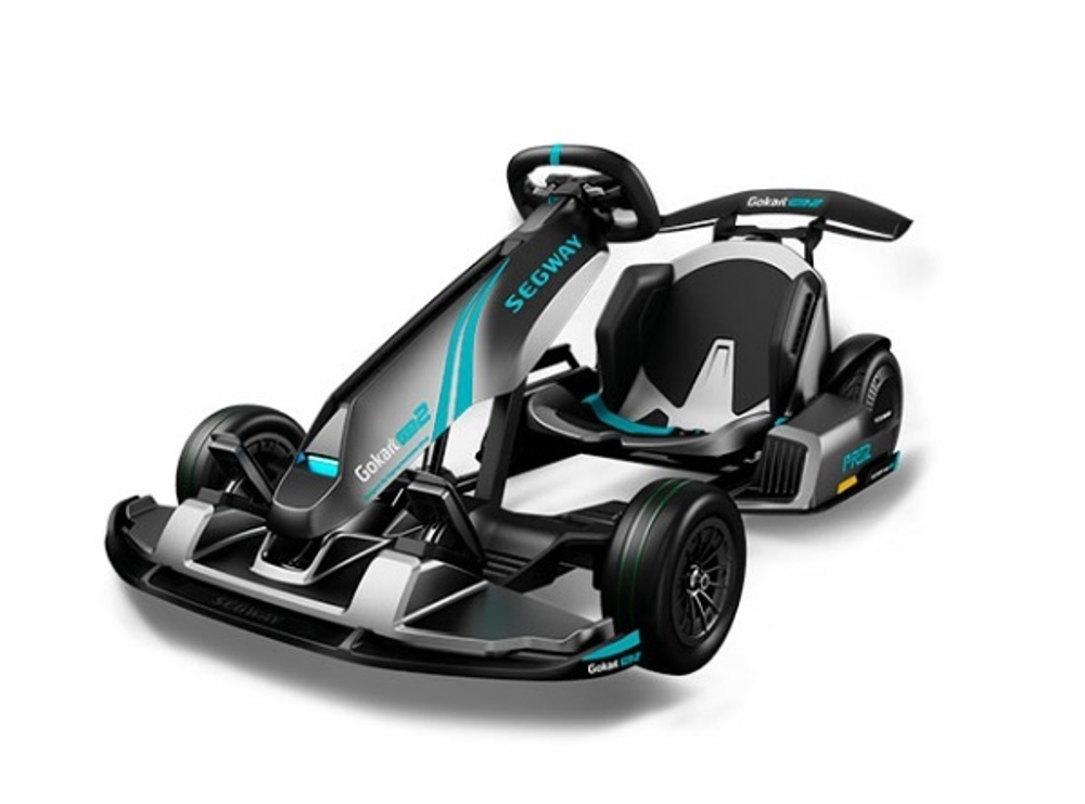 Segway GoKart Pro 2 (новый с дисплеем в руле, черно бирюзовый)
