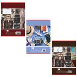 Тетрадь А4, 96 л., BRAUBERG ЭКО скоба, клетка, обложка картон, В ПУТЬ, 403069