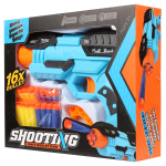 Пистолет с мягк.пулями, коробка JM110-65