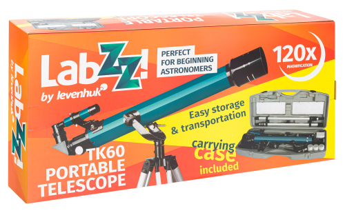 Телескоп Levenhuk LabZZ TK60 с кейсом