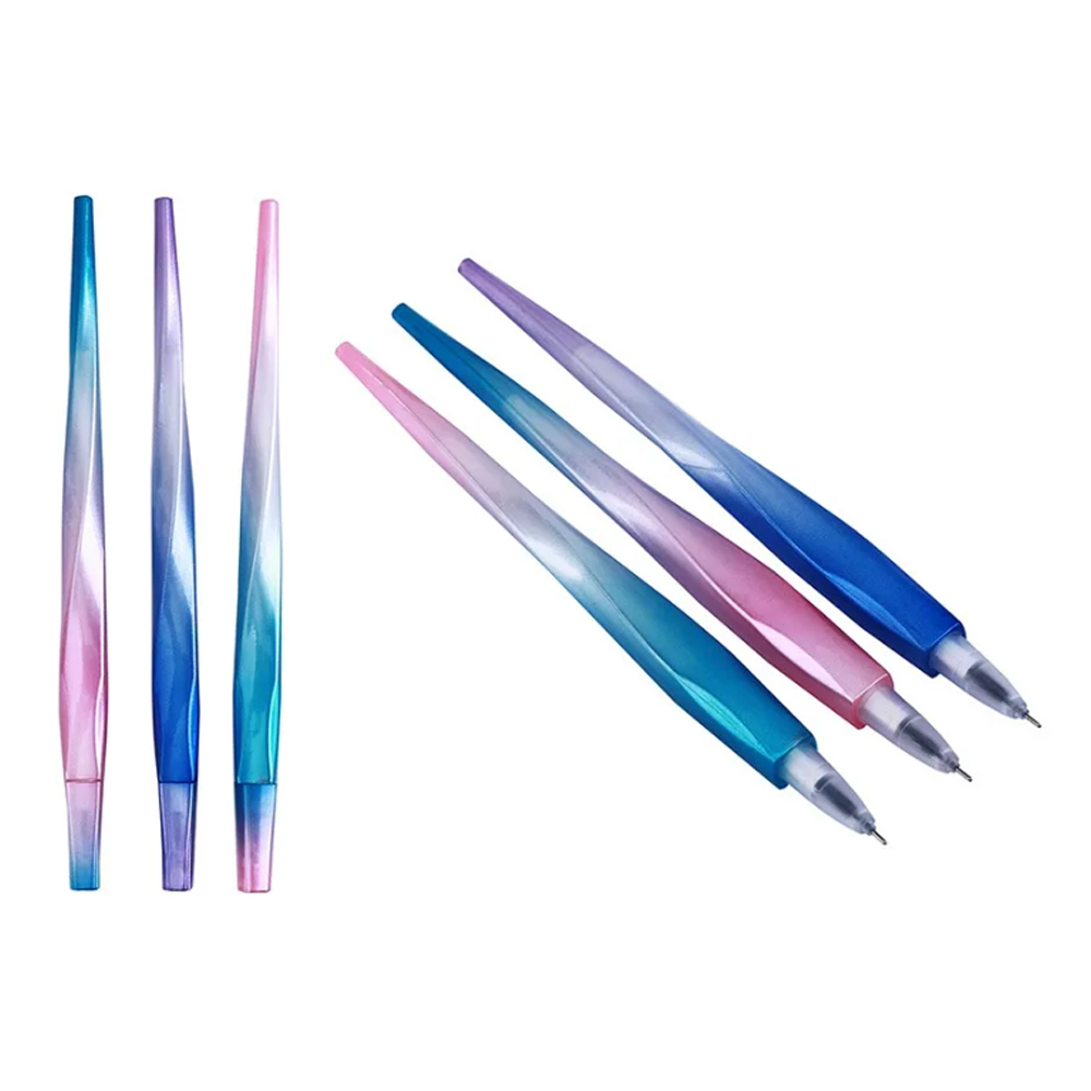 Ручка шариковая, масляная, Basir, синие чернила, серия "СОСУЛЬКА", разноцветный корпус, 36 шт