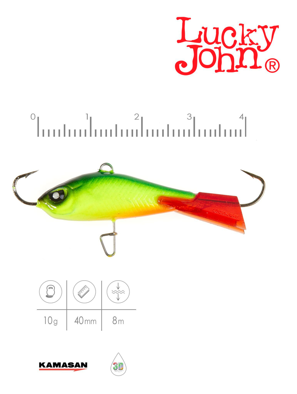 Балансир LUCKY JOHN Baltic №4, цвет 26RT, арт. 61400-26RT