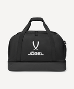Сумка спортивная с двойным дном JOGEL Division Double Bottom Bag, черный