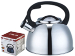 Чайник 2,5л со свистком нерж индукция