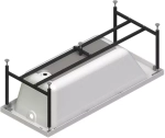 Акриловая ванна Агата 175x75 ( с каркасом)