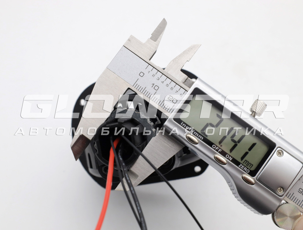 Билед модули Aozoom A5+ 2025 2.5 дюйма, 2 чипа, 5500K, 12V, 59W/52W, съемное гаечное крепление (комплект, 2шт)