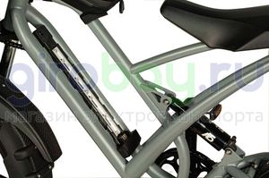 Электровелосипед Minako FOX-L 2.0 (48v/23Ah) Литые диски - Серый фото  5