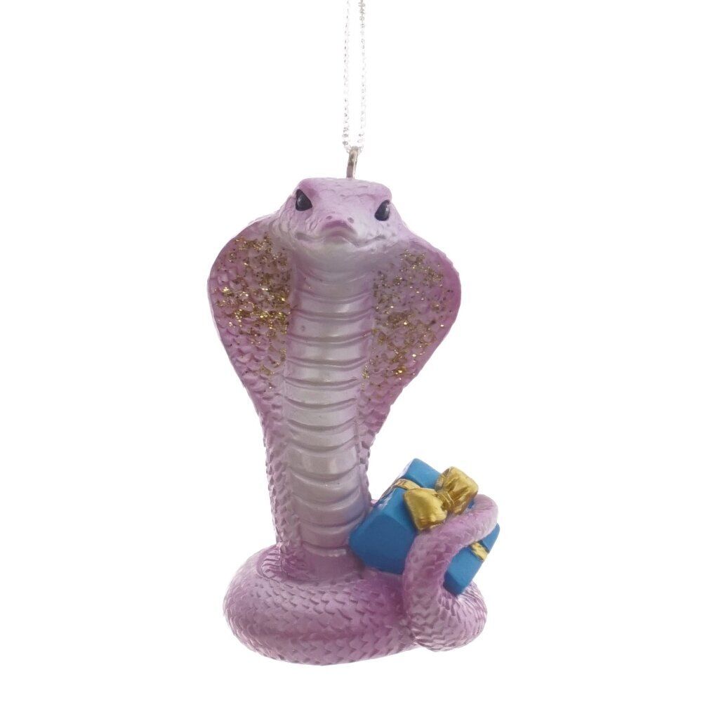 GAEM Фигурка декоративная подвесная "Змея", L4 W4 H7 см, 4в.