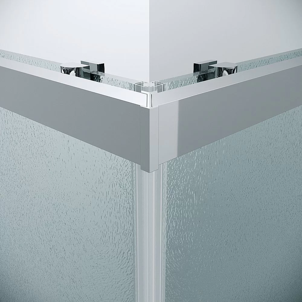 Душевой уголок Grossman Cosmo 300.K33.02.8080.10.02 80x80 стекло шиншилла/профиль хром