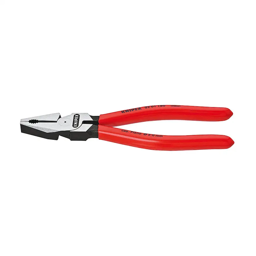 Плоскогубцы комбинированные особой мощности черненые 200 мм Knipex 02 01 200