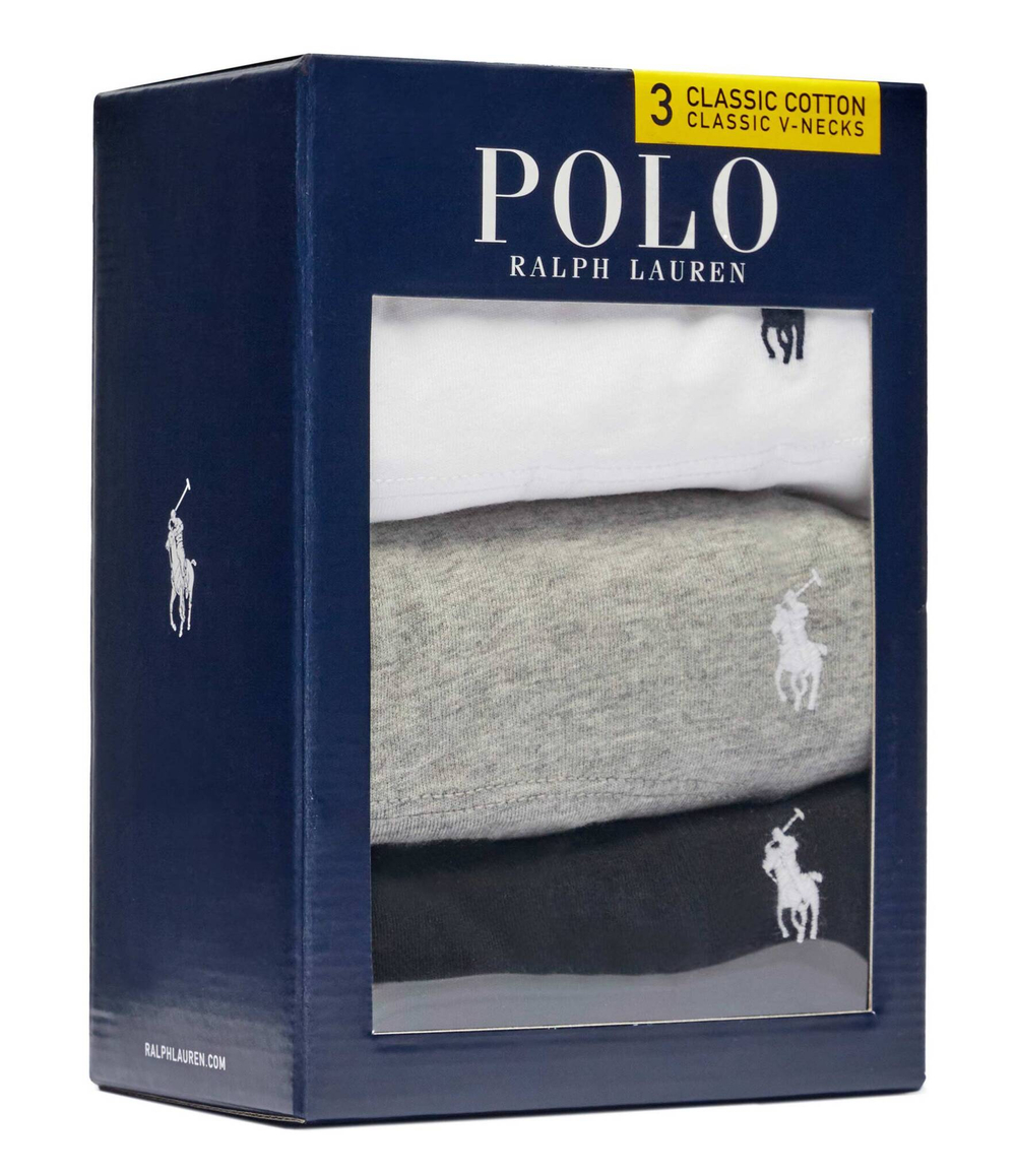 Футболка 3шт. POLO RALPH LAUREN - черный(714936903)