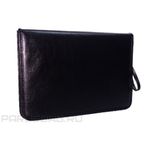 Папка деловая Спейс Hannover, кожзам, ручка-петля, черная