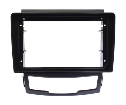 Переходная рамка магнитолы SSANGYONG ACTYON 2011-2013 9 дюймов