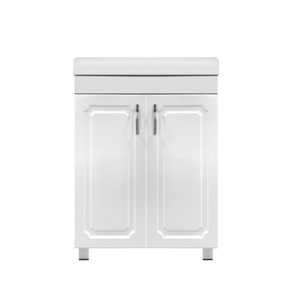Тумба Енисей Классик Breeze 60, напольная, 2 двери, белая