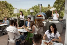 Печь для пиццы на дровах Alfa Pizza Quattro Pro Top (4 пиццы)