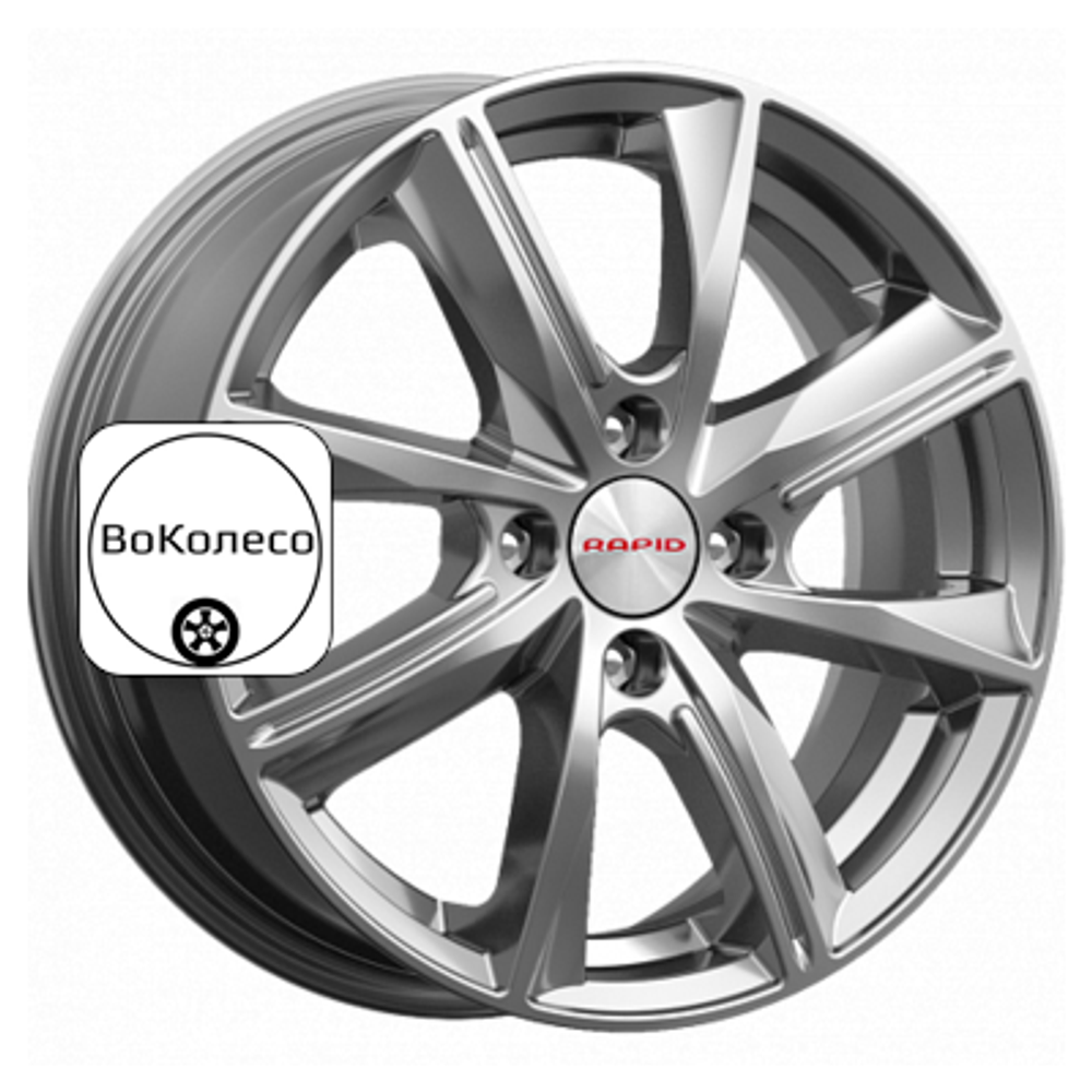 6x15/4x100 ET50 D60,1 Арнар-оригинал (КС890) Дарк платинум K&K